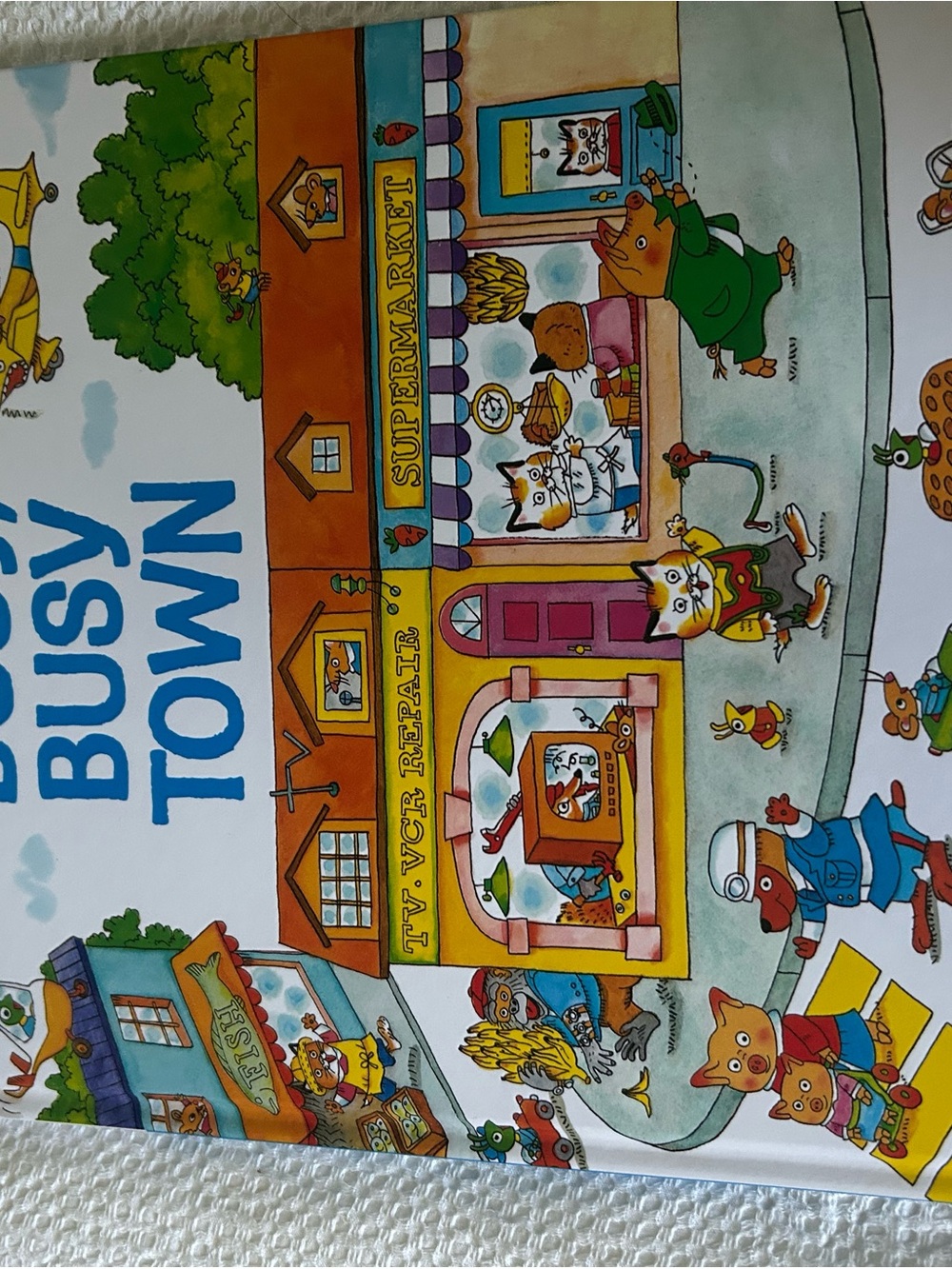 3 Richard Scarry Kids Books